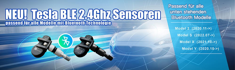 NEU! Tesla BLE 2.4Ghz Sensoren