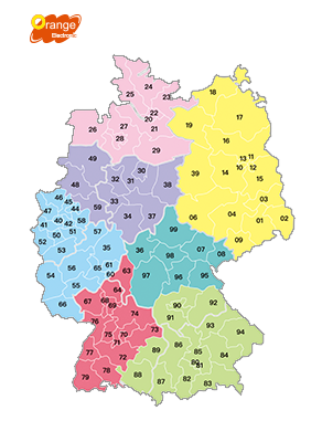 Außendienst nach Gebiet